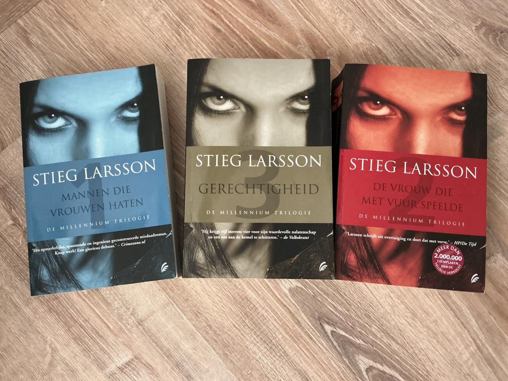 Stieg Larsson serie, Boeken, Ophalen, Zo goed als nieuw