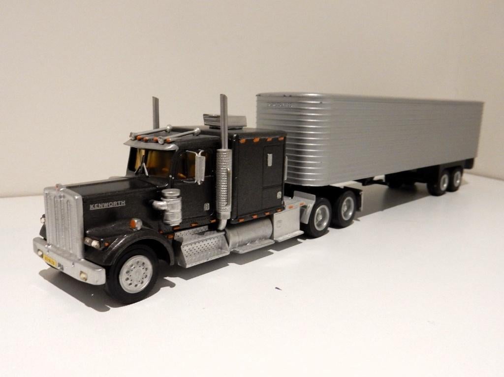 ASAM A. Smith Kenworth W900 trekker + oplegger code 3 1/50, Hobby en Vrije tijd, Ophalen of Verzenden, Zo goed als nieuw, Bus of Vrachtwagen