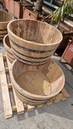 Pallet voordeel! XL halve wijnvat - Voorjaar aanbieding 2026, Rond, Nieuw, Ophalen of Verzenden, Balkon