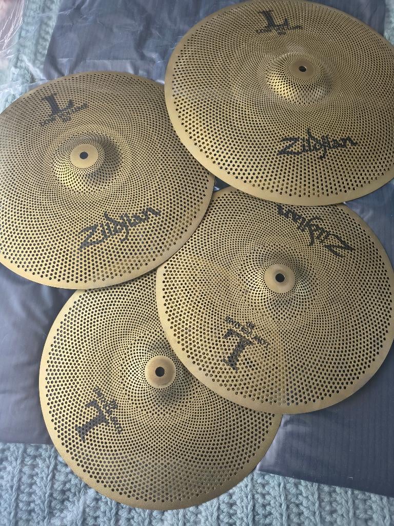 Zildjan L80 silent cymbal set, Muziek en Instrumenten, Drumstellen en Slagwerk, Ophalen, Zo goed als nieuw, Overige merken
