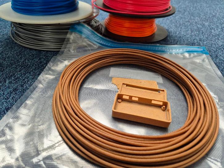 ColorFabb Woodfill hout 2.85mm 3mm PLA, Computers en Software, 3D-printerbenodigheden, Gebruikt, Ophalen of Verzenden