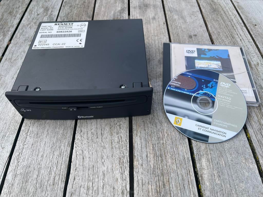 DVD/GPS Speler Bleutooth Renault Espace IV CCA 2210, Ophalen of Verzenden, Zo goed als nieuw