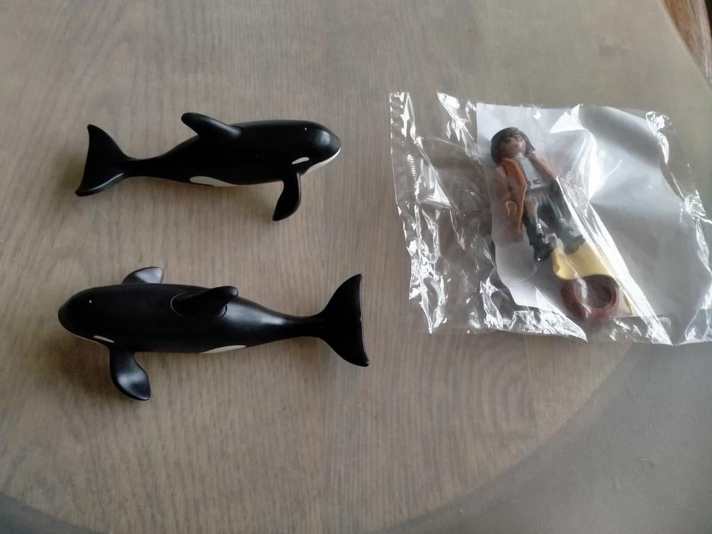 Playmobil Orca's Mc Donalds en piraat Quick., Ophalen of Verzenden, Zo goed als nieuw