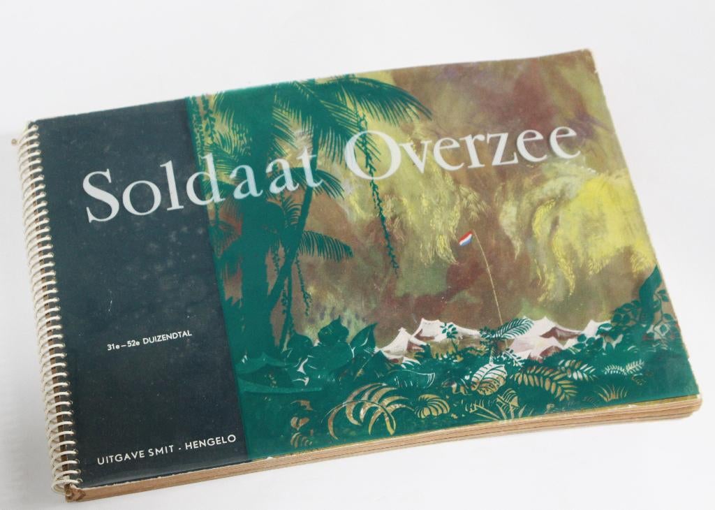 Soldaat Over Zee  reportage van 1947 Ned Indie  Uitgave Smit, Boeken, Ophalen of Verzenden, 20e eeuw of later, Gelezen, Zie beschrijving
