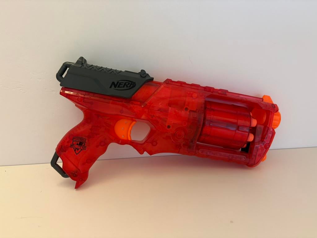 Nerf N-Strike Elite Sonic Fire Strongarm Blaster, Ophalen of Verzenden, Zo goed als nieuw