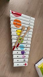 Xylofoon janod instrument hout speelgoed, Ophalen of Verzenden, Zo goed als nieuw