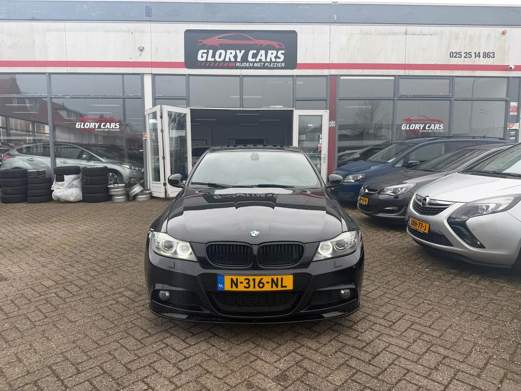 BMW 3-serie 335i AUTOMAAT-LEER-PDC-NAVI-CRUISE, Auto's, BMW, Euro 5, Zwart, Zwart, Leder