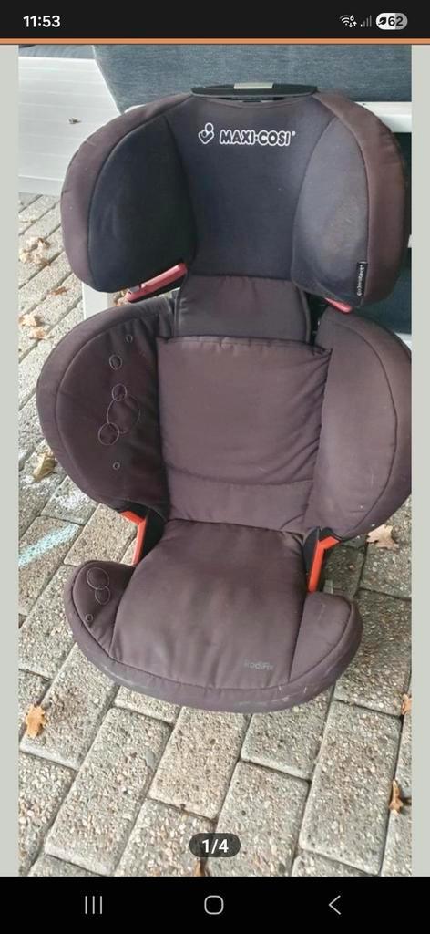 Autostoeltje maxi cosi rodi, met familybase, Kinderen en Baby's, Autostoeltjes, Gebruikt, Maxi-Cosi, 15 t/m 36 kg, Autogordel