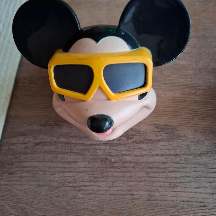 Mickey Mouse beeldje met zonnebril - McDonald's 1999, Verzamelen, Disney, Gebruikt, Beeldje of Figuurtje, Mickey Mouse, Ophalen of Verzenden