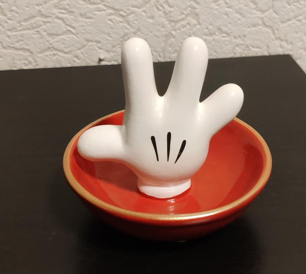 Disney Mickey Mouse hand schaaltje - Nieuwstaat, Verzamelen, Ophalen of Verzenden, Mickey Mouse, Nieuw, Servies