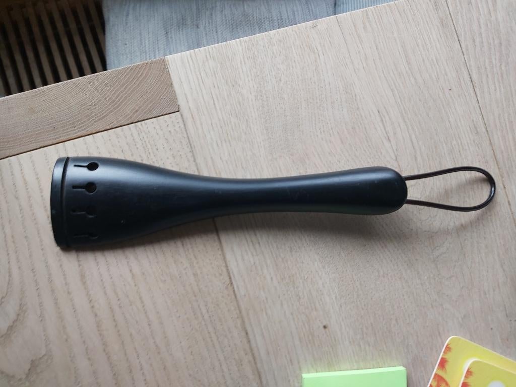 ebbenhouten cello staartstuk 4/4, Muziek en Instrumenten, Strijkinstrumenten | Cello's, Ophalen of Verzenden, Gebruikt, 4/4-cello