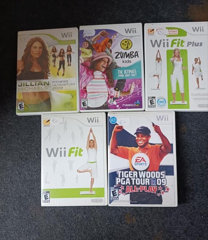 Nintendo Wii Amerikaanse Spellen prijzen zie omschrijving, Spelcomputers en Games, Games | Nintendo Wii, Gebruikt, Sport, 1 speler