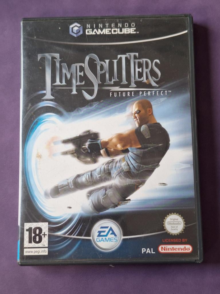 TimeSplitters - Nintendo GameCube, Spelcomputers en Games, Games | Nintendo GameCube, 1 speler, Ophalen of Verzenden, Zo goed als nieuw