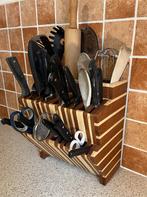 Keukengereihouder / messenblok, Ophalen of Verzenden, Nieuw