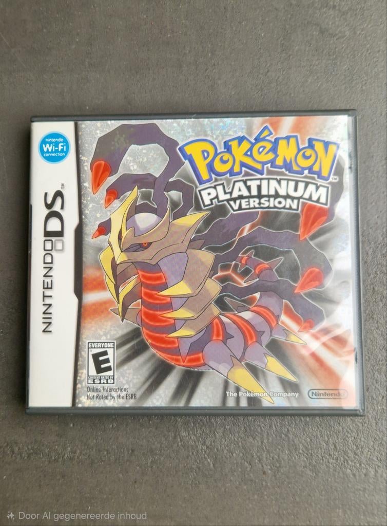 Pokémon Platinum Nintendo DS, Spelcomputers en Games, Avontuur en Actie, Gebruikt, 1 speler, Ophalen of Verzenden