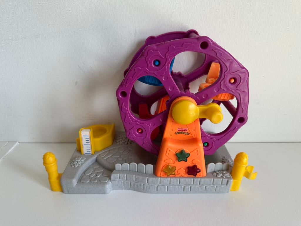 Fisher price - little people - Reuzenrad met geluid, Ophalen of Verzenden, Gebruikt, Speelset, Met geluid
