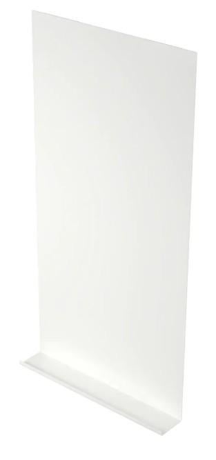 INK Note fonteinplanchet van staal - 36x6x72 cm - Glans wit, Ophalen of Verzenden, Nieuw, Toilet