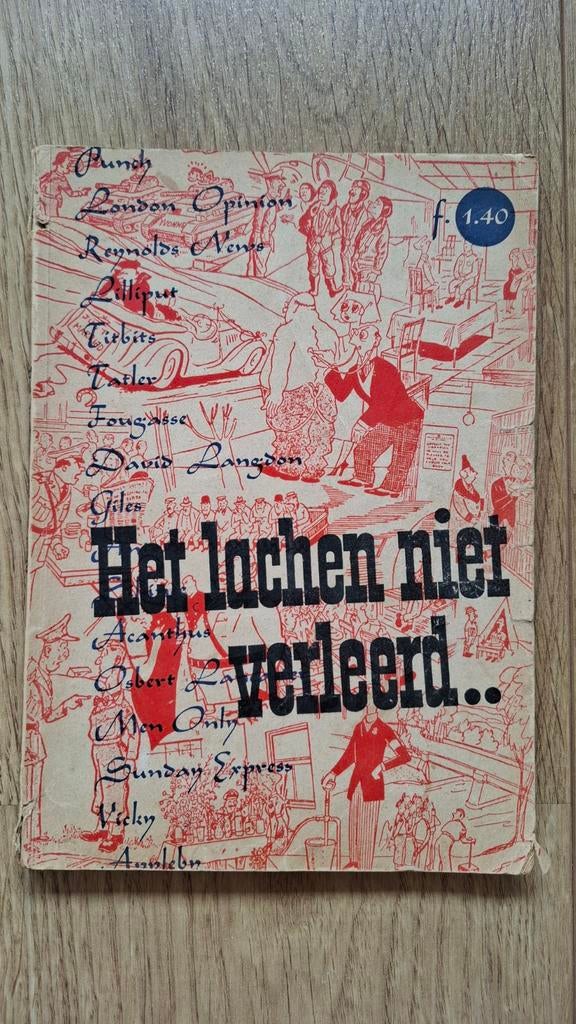 Het lachen niet verleerd... Britse humor oorlogsjaren, Ophalen of Verzenden