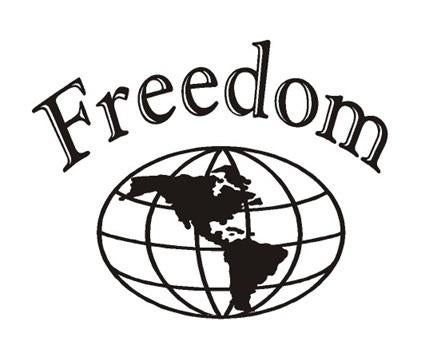 Camper caravan bus sticker freedom, Caravans en Kamperen, The River House, Info@theriverhouse.nl, Nieuw, Ophalen of Verzenden