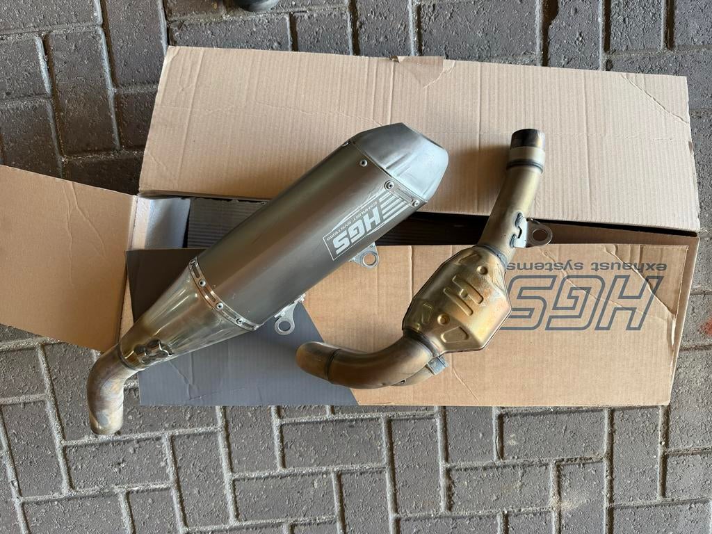 HGS uitlaat voor KTM 250 SXF 2025 - Goede staat, Motoren, Ophalen, Gebruikt