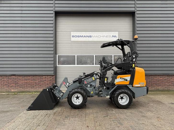 Giant G1500 X-TRA minishovel / kniklader BJ 2024, Zakelijke goederen, Machines en Bouw | Kranen en Graafmachines, Wiellader of Shovel