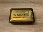 Nostalgisch chocoladeblik Tjoklat Camee Pastilles  17x11x5, Verzamelen, Blikken, Ophalen of Verzenden, Zo goed als nieuw, Overige