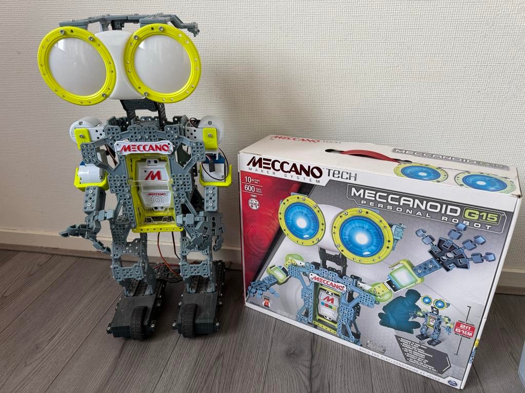 Meccanoid G15 bouwrobot, Verzamelen, Speelgoed, Zo goed als nieuw, Ophalen of Verzenden