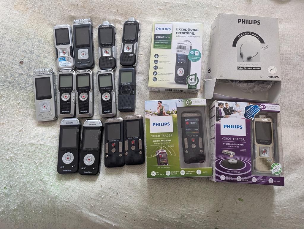 Philips voice recorders, Ophalen of Verzenden
