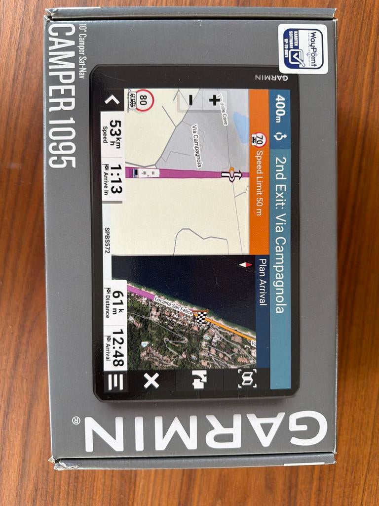 Garmin Camper 1095 navigatie 10 inch - Nieuw & Ongebruikt, Caravans en Kamperen, Camper-accessoires, Nieuw, Ophalen of Verzenden