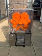 Professionele automatische sinaasappelpers met opvangbakken, Witgoed en Apparatuur, Ophalen, Zo goed als nieuw, Elektrisch, Sapcentrifuge