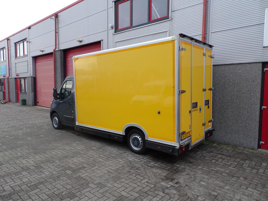 Renault Master T35 2.3 dCi L3H2 Energy koffer airco automaat, Auto's, Bestelauto's, Stof, Gebruikt, Euro 6, 4 cilinders