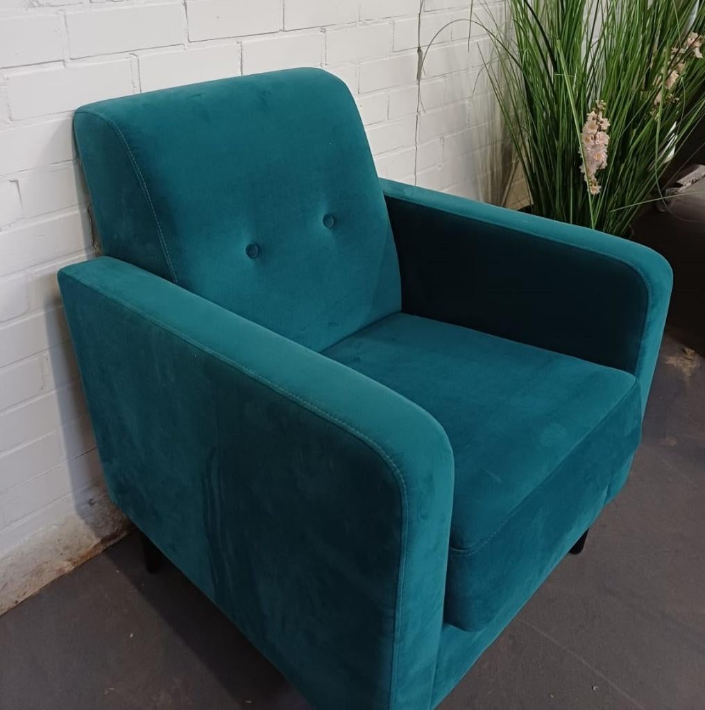 Zeer mooi Goossens Fauteuil, Ophalen, Zo goed als nieuw, Minder dan 75 cm, 50 tot 75 cm