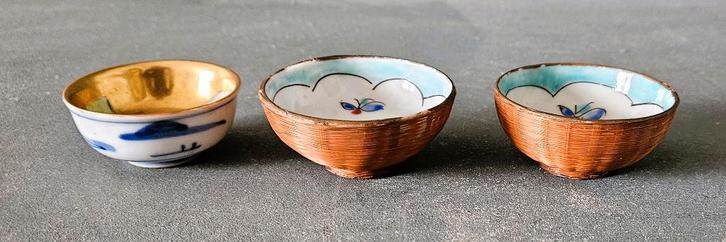 Sake-kommetjes, Antiek en Kunst, Antiek | Keramiek en Aardewerk, Verzenden