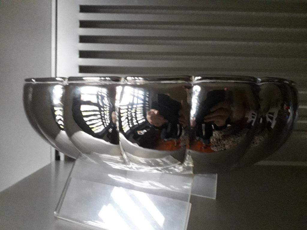 ANTIEKE ART DECO VERZILVERDE HAMERSLAG BROODMAND 27 X 20,5, Antiek en Kunst, Antiek | Goud en Zilver, Ophalen of Verzenden