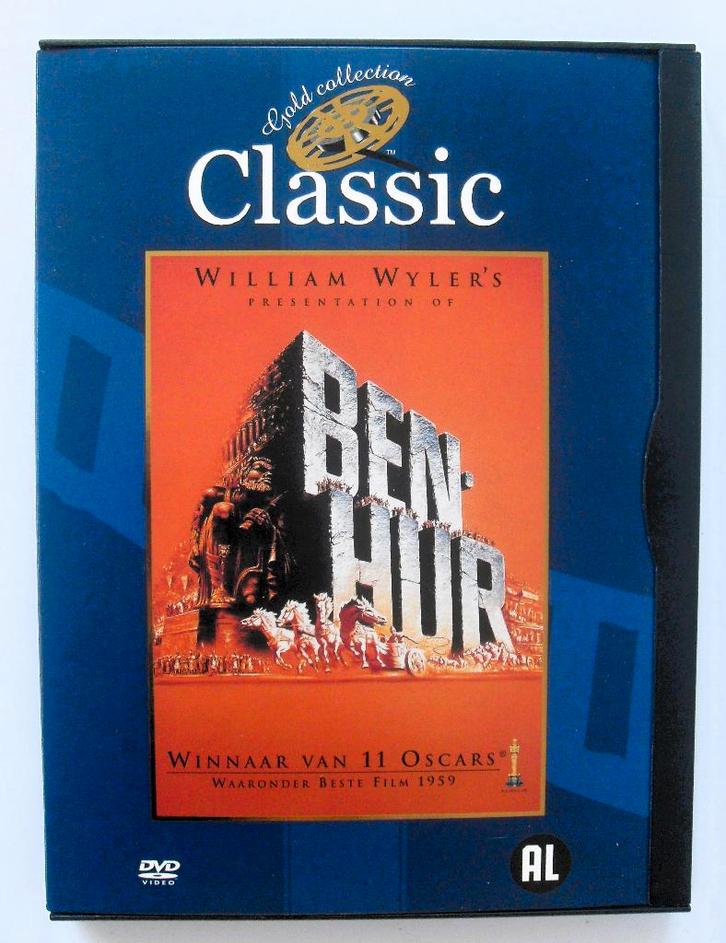 Ben Hur (originele dvd) Charles Heston, Cd's en Dvd's, Dvd's | Avontuur, Gebruikt, Alle leeftijden, Ophalen of Verzenden