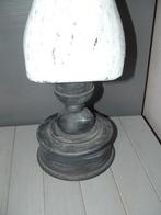 Buste tafelmodel papier-maché paspop op houten voet 61 cm, Ophalen of Verzenden