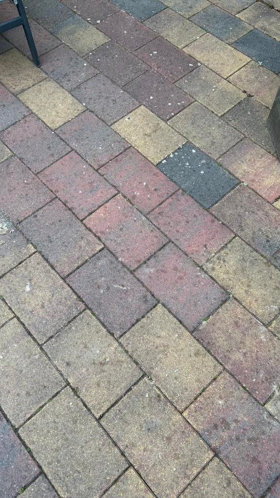 GRATIS AF TE HALEN: Betonklinkers 30x20x6cm, Tuin en Terras, Tegels en Klinkers, Ophalen, Gebruikt, Klinkers, 10 m² of meer