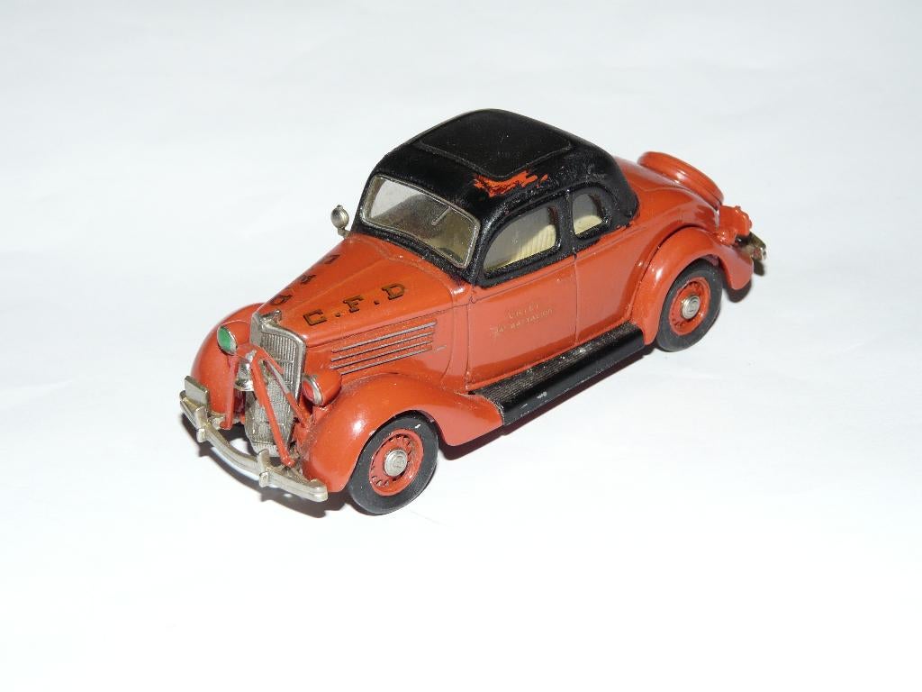 Rextoys Ford V8 1938 Brandweer Geen Dinky, Ophalen, Gebruikt, Auto, Overige merken