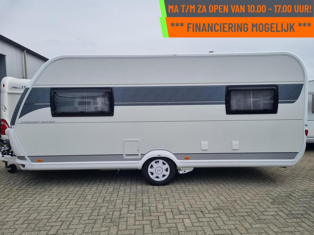 Hobby Excellent edition 495 ul MOVER + ENKELE BEDDEN + TV, Rondzit, Hobby, 7 tot 8 meter, Bedrijf