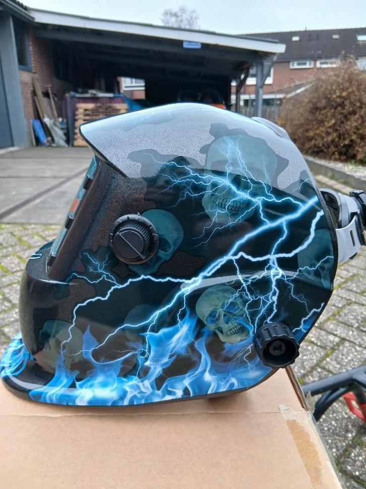 automatische lashelm en lashandschoenen, Doe-het-zelf en Verbouw, Laskappen, Nieuw, Lasfilter, Ophalen of Verzenden