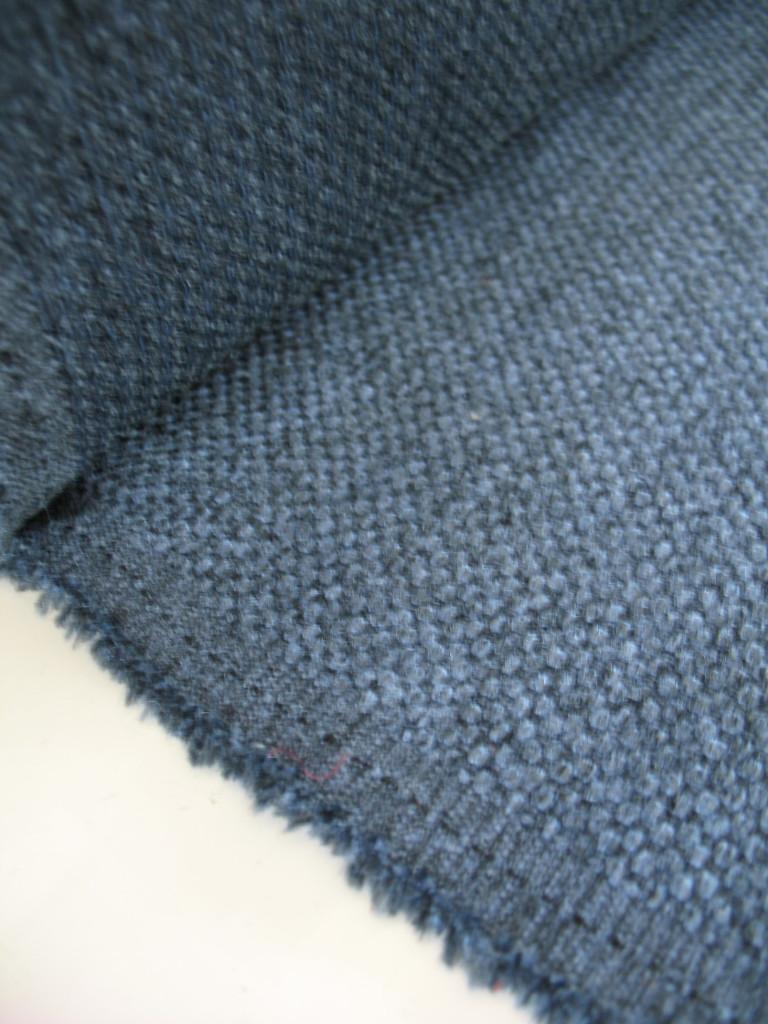 Luum Digi Tweed Ocean; lavendelblauw; 15 meter meubelstof, Blauw, 120 cm of meer, Ophalen of Verzenden, Polyester