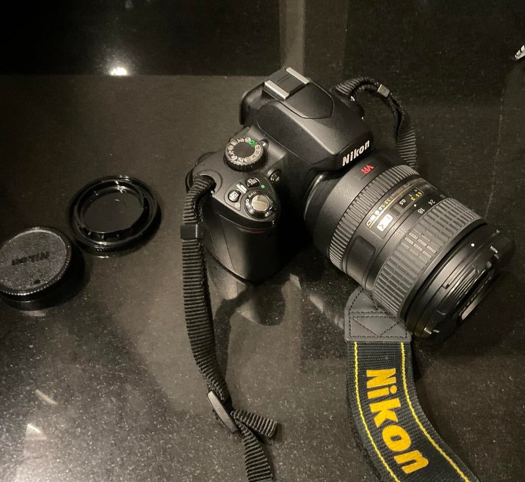 Nikon D60 Spiegelreflexcamera met 18-200mm lens en accessoir, Gebruikt, Spiegelreflex, Ophalen of Verzenden, Nikon