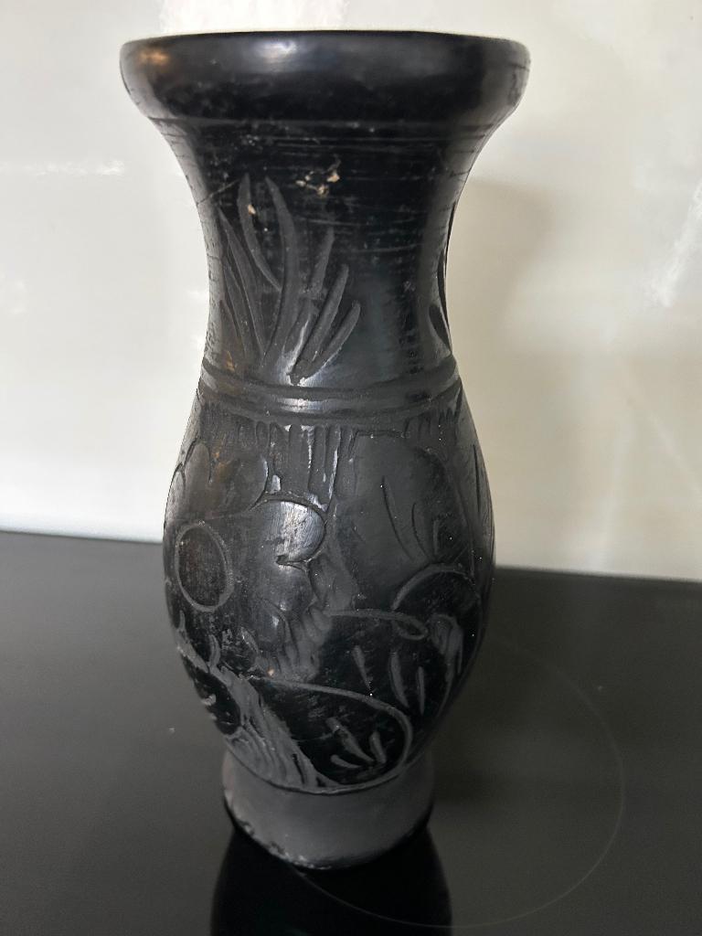 Antieke/Vinted Roemeense vaas zwart, Antiek en Kunst, Curiosa en Brocante, Ophalen