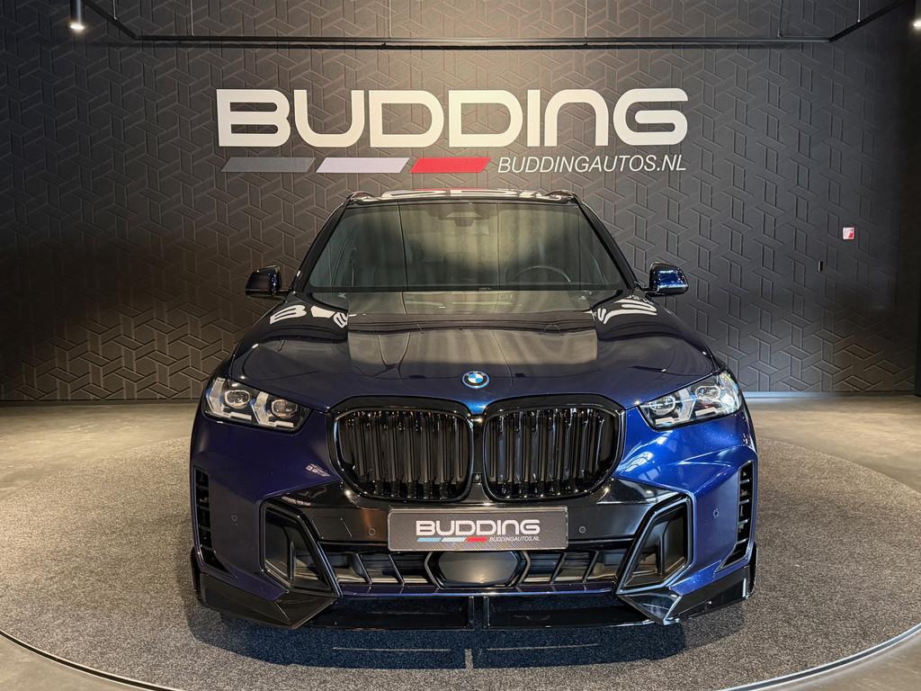 BMW X5 xDrive50e | M-performance | 22 '' | Pano | Head-up, Adaptive Cruise Control, Gebruikt, 2395 kg, Blauw