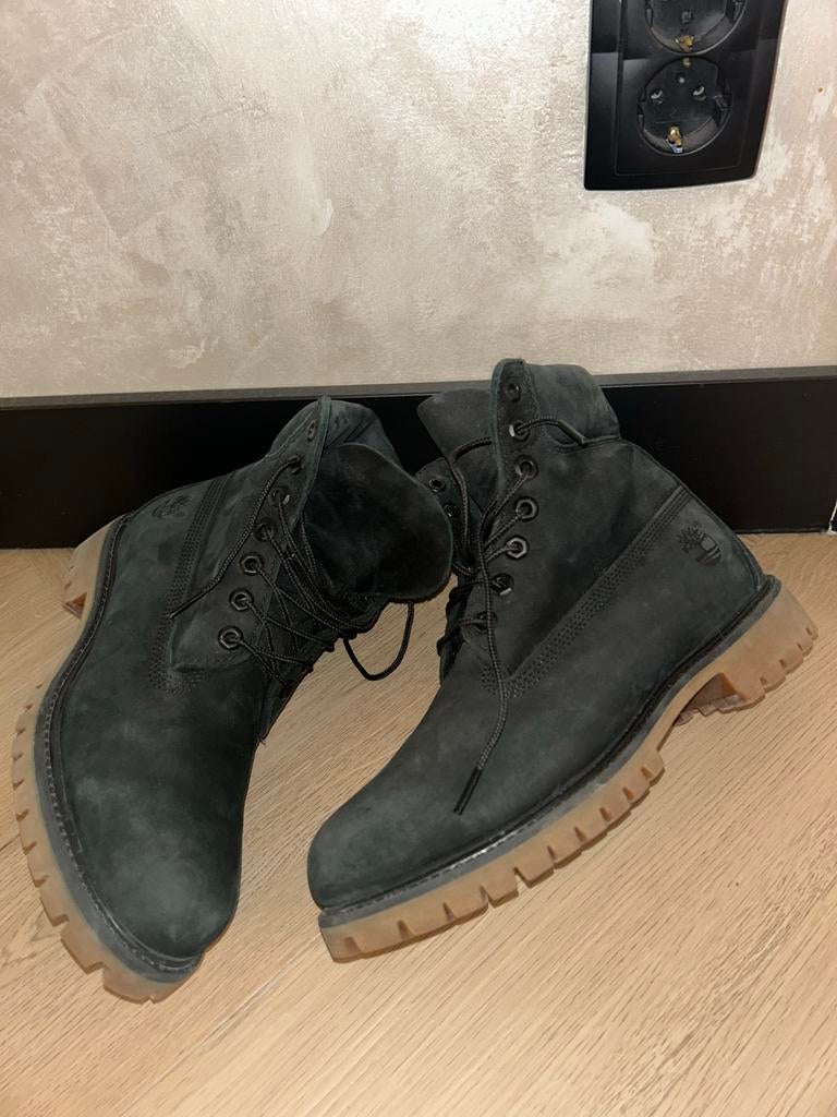 Timberland boots maat 42 - Zo goed als nieuw, Kleding | Heren, Schoenen, Ophalen of Verzenden, Zo goed als nieuw, Zwart, Boots