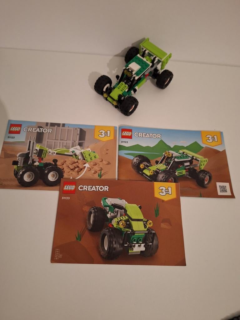 Lego creator 31123 compleet met boekjes, Lego, Compleet, Ophalen of Verzenden, Zo goed als nieuw