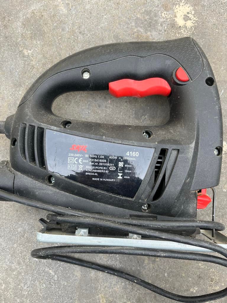 Skil decoupeerzaag 400W, Ophalen, Gebruikt, Decoupeerzaag, 30 tot 70 mm