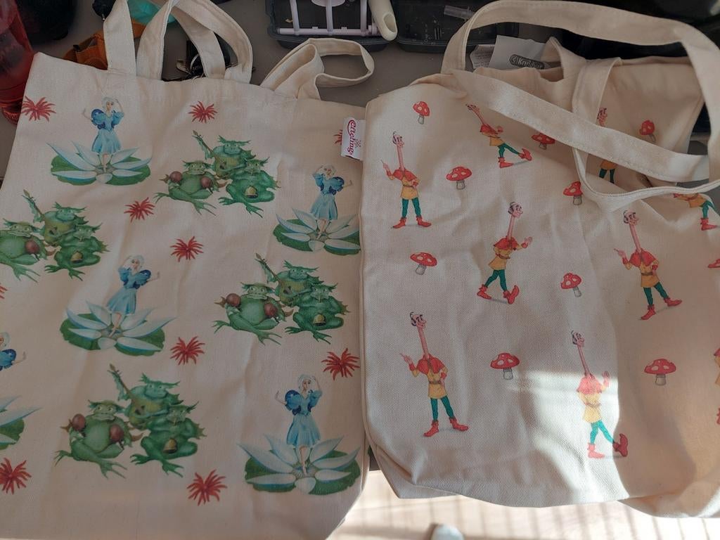 Efteling textiel tassen, Verzamelen, Efteling, Ophalen, Nieuw, Gebruiksvoorwerp