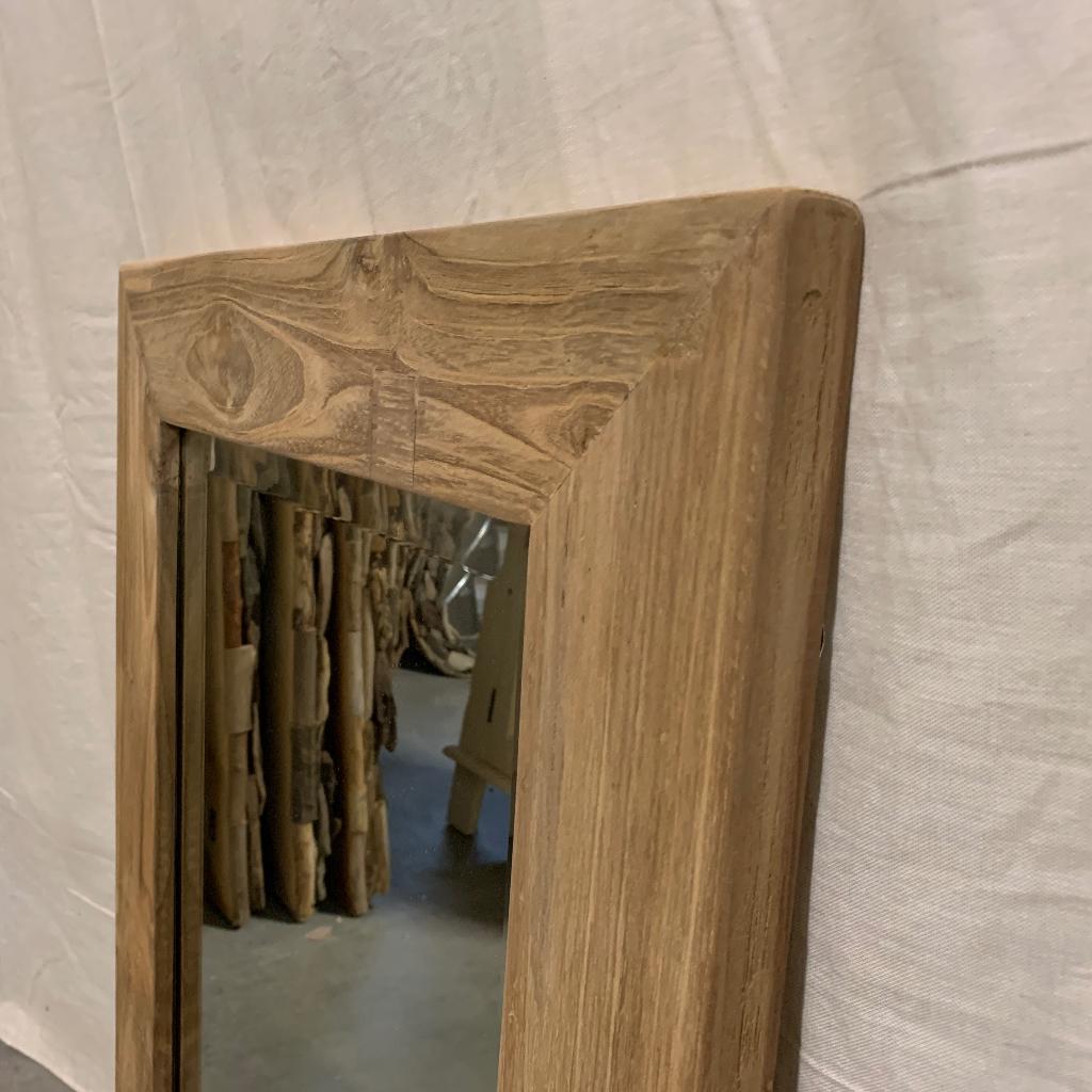 Spiegel (facet) – robuuste lijst - 80 x 60 cm - TTM Wonen, TTM Wonen, Meubels – (Perzische) Tapijten en Woonaccessoires, Taag 63, 2491 CS, Den Haag (Forepark)