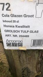 72 Grolsch glazen, Ophalen of Verzenden, Zo goed als nieuw